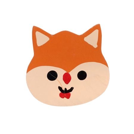 Multicolor Wooden Squirrel Drawer Knob